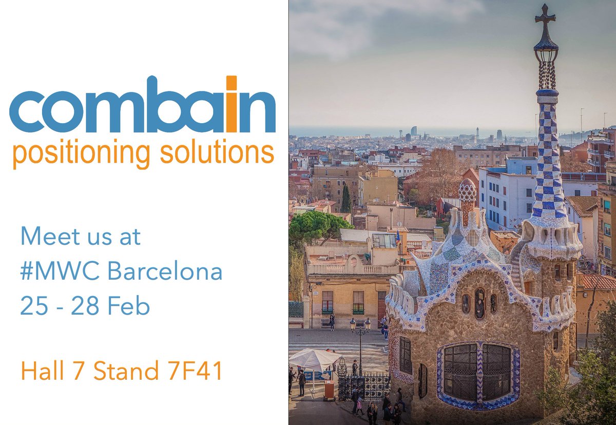 combain's tweet image. Combain will be attending #MWC19 from February 25 – 28
Combain’s customers are mobile #networkoperator, IoT solution providers and #nationalsecurity companies.
Send your meeting request----> bookameeting@combain.com
#iot #wifi #m2m #positioning #indoor #mwc19