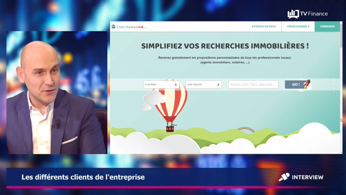 TV_Finance's tweet photo. Paroles de #Dirigeants 33000 PROFESSIONNELS SONT DÉJÀ EN CONTACT AVEC DES PARTICULIERS. Antoine Huvé, de https://t.co/4DJjKFD2Ej, la #startup, pionnière de l'immobilier inversé, qui matche les besoins des particuliers et les offres des professionnels...➡️https://t.co/ofjHU7lQA0 https://t.co/PYYFQ0jMGw