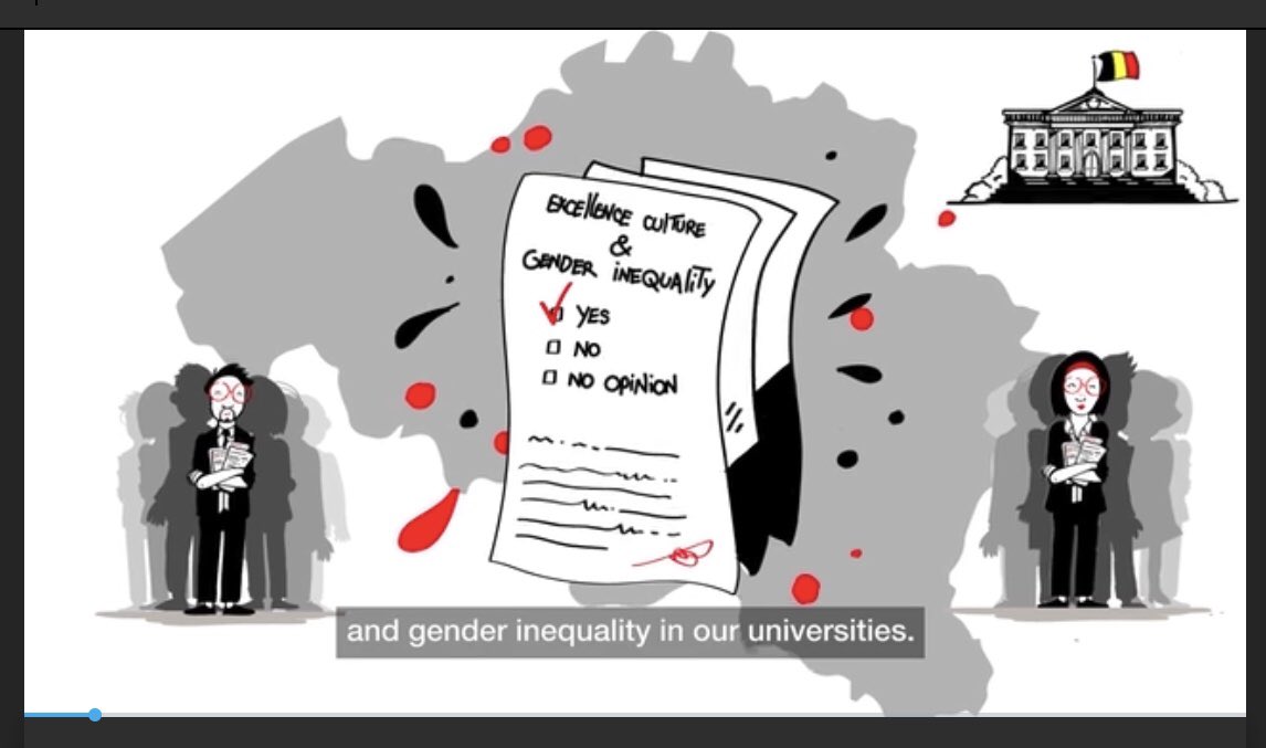 Grande étude en Fédération Wallonie-Bruxelles sur la culture de l’excellence et l’inégalité de genre. Primordial de renforcer à tous les niveaux une politique en faveur de la diversité et de l’égalité #luttecontrediscriminations vimeo.com/comana/review/…
