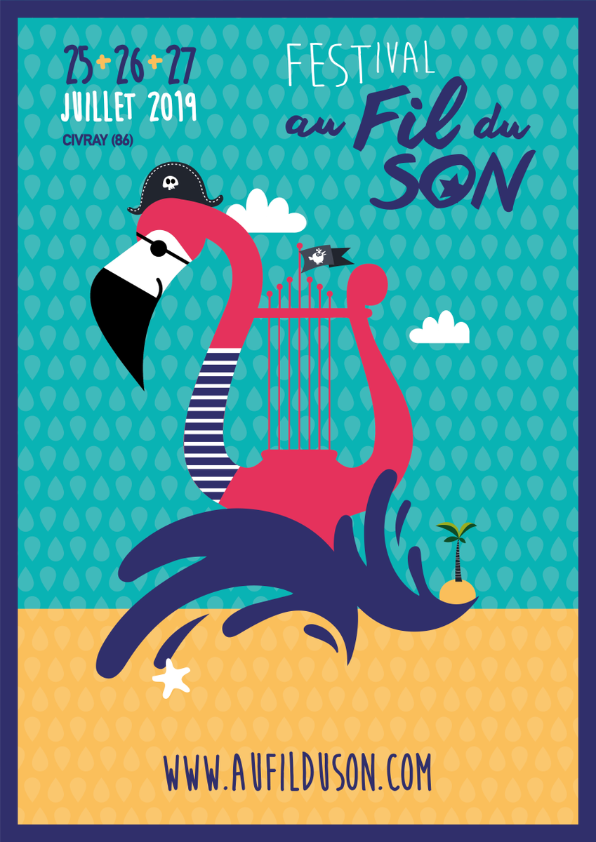 FestivalAFDS's tweet photo. [Affiche]

La voilà, notre nouvelle affiche pour la 16ème Edition !!
Elle sent bon l'été, qu'est ce que vous en pensez ?? ⛱

❤ : Pour le Flamand Rose
RT : Pour voir des noms s'ajouter à l'affiche !!

#AFDS19 https://t.co/jre8ZZA7bA