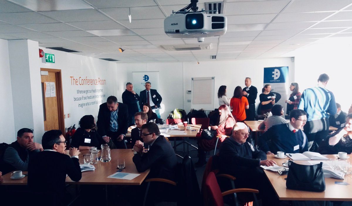 Room filling up and energising for our Driving the update of #ElectricVehicles talks this morning - great to have you all here! 
@NorthEastCA 

#ElectricRevolution #CleanAir