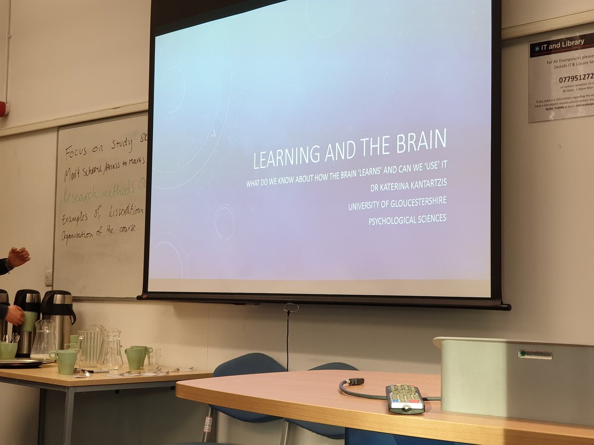 sherlock_like's tweet photo. An enlightening @CIPD and @uniofglos lecture on using Neuroscience in learning this afternoon. A great balance of theory and application #OD #HR @katkantartzis @Revealmore https://t.co/nZlFPhBNJX