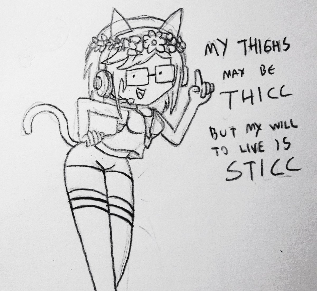 Monky Krog On Twitter Thick Thighs Save Lives Myart Myartwork Traditionalart Artistsontwitter Illustration Shitpost Meme Roblox Robloxart Gocommitdie Https T Co 3ze88ks5np - how to have thick legs in roblox 2020