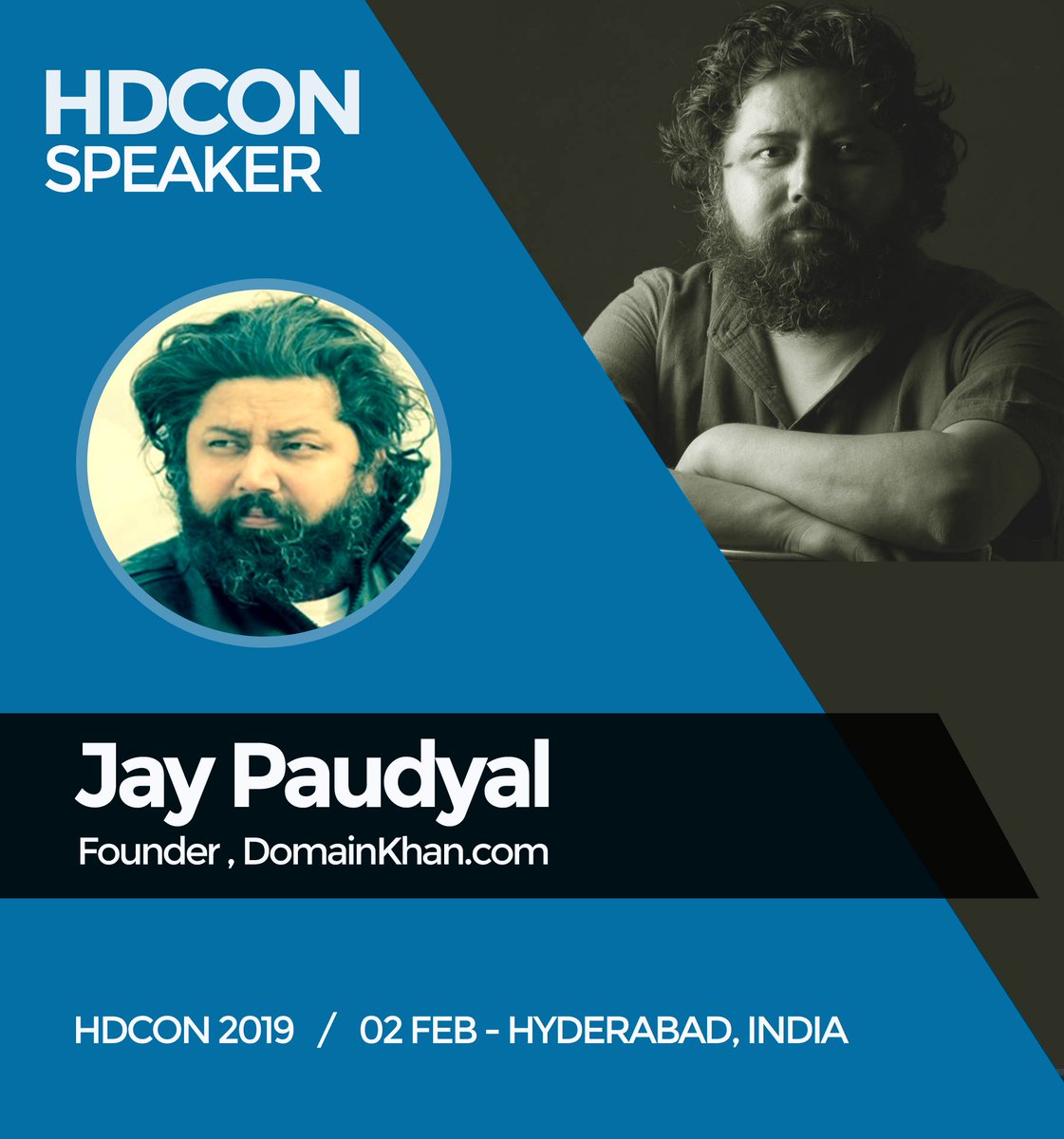 HostingDomainCo's tweet photo. Meet @jaypaudyal at #HDCON2019. Founder, https://t.co/1xPzaLYJlU. He is also an active member of Neo-Brahmi Generation Panel under IDN Programs of #ICANN. Speaker profile https://t.co/WsKOHufRGH https://t.co/MOEFEngNi7