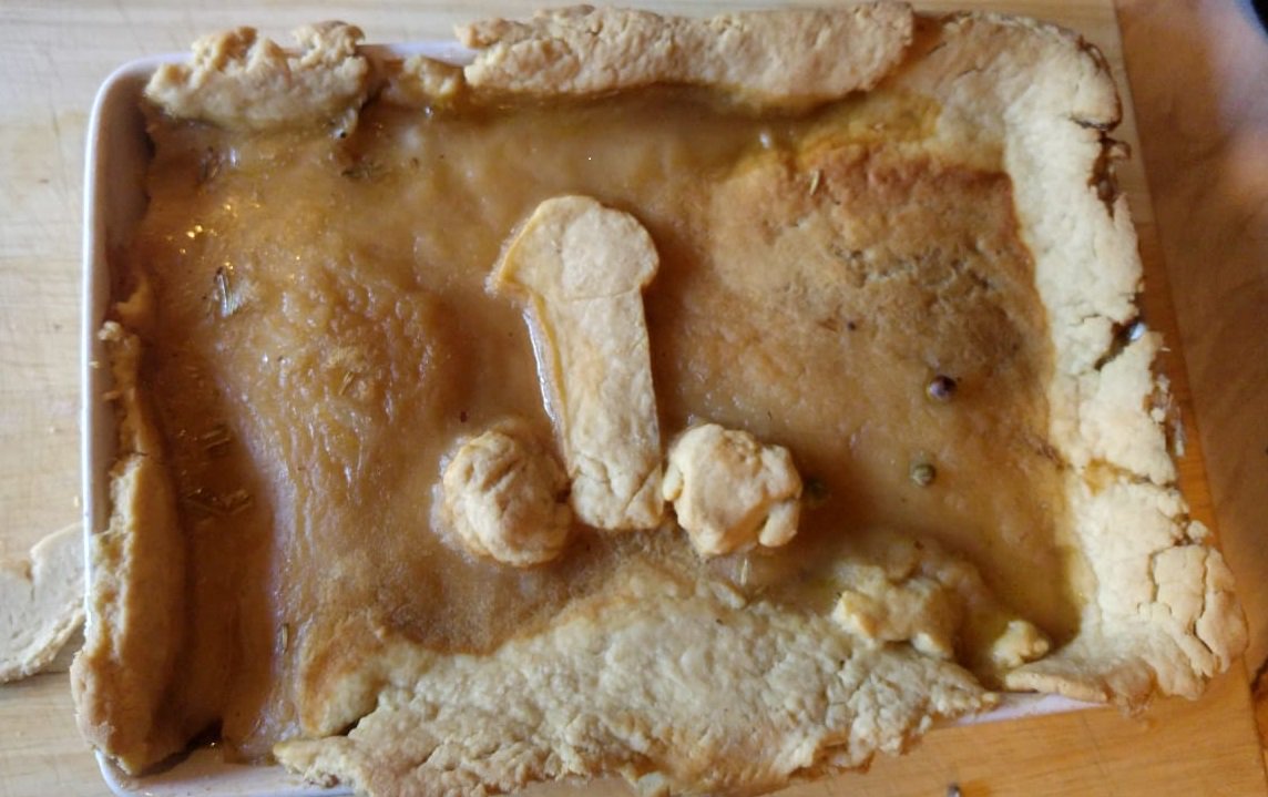 GwendlynD's tweet photo. So I may have forgotten to share my #JaNEWary things, but since its #NationalPieDay I thought I would share my newb pie making skills. Please enjoy this rustic nadgerpie pic :D
#Foodporn #WhenBakingGoesWrong #MasterChefImNot https://t.co/doVZ6q7INv