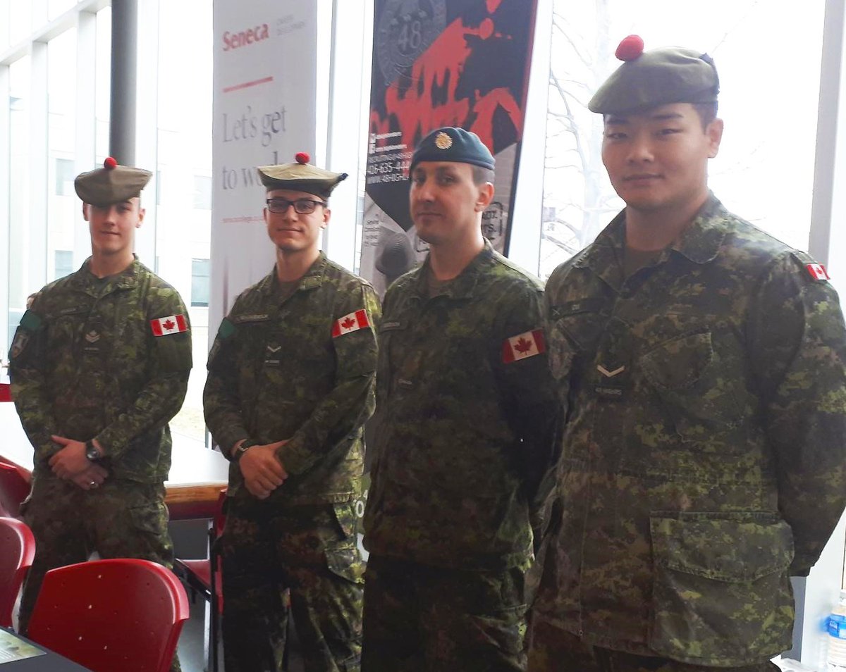 Are you interested in working for the Department of National Defence? Visit their table at Seneca@York Library Commons hallway before 2 p.m. today.