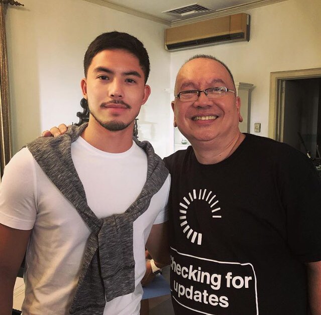 StarStudioPH's tweet photo. BACK TO WORK

In reply to an IG comment, Direk Joey Reyes confirms that Tony Labrusca has finally acquired a work permit! The director had posted a photo of himself with the actor, and stated that they are now filming Ang Babae sa Septic Tank 3.

Photo from IG (direkjoey) https://t.co/HJjfa78IjI