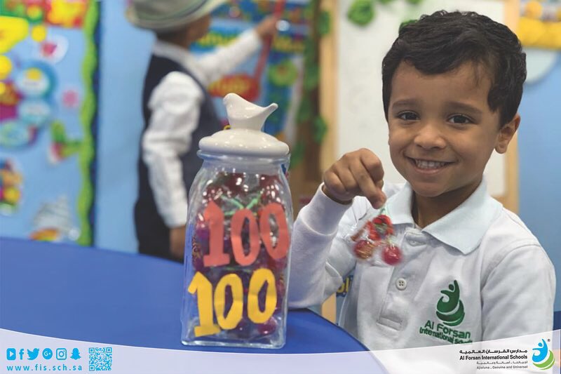 fisschsa's tweet image. In Al-Dammam campus today, we were celebrating the 100th Day of School! 
We are 💯 days smarter – but we feel 100 YEARS wiser!

#مدارس_الفرسان_العالمية