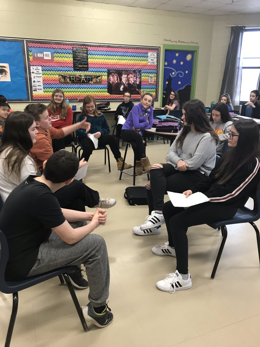 crystal_hrce's tweet image. Students @RLJH_HRSB using informal debates to practice effective talk.    #hrceliteracy #SeeWhatIAmLearning @HRCE_NS @MsHalliday7 @HrceLiteracy