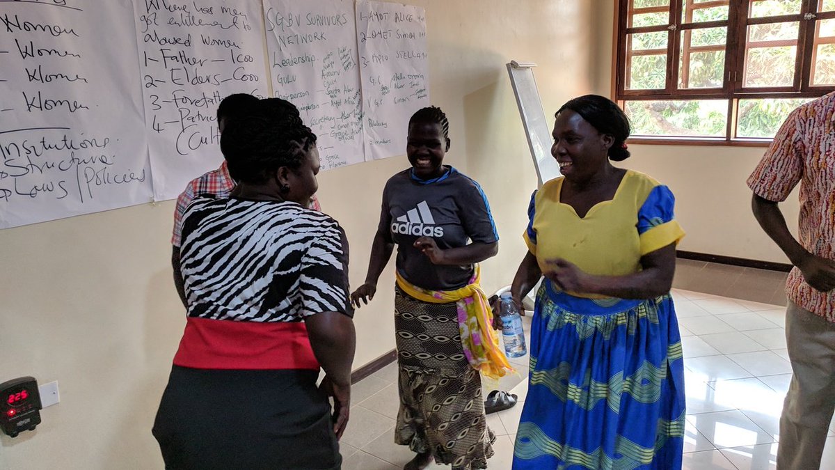 ESA_UG's tweet photo. Engaging Victim's in interactive activities helps #breakthesilence and #empower those who have been victim of #SGBV. Today's Forum &amp; activities brought #hope to our participants. #fromgroundup #EndSGBV. @REDRESSTrust @NLinUganda. https://t.co/7ZumoaidHm