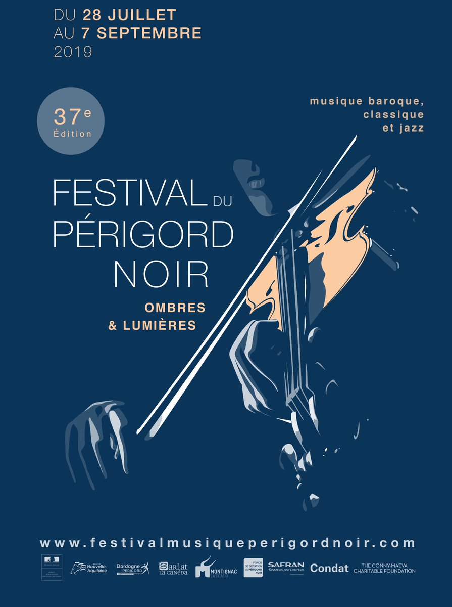 🗓️Avant-programme | 37e édition du Festival du Périgord Noir ! 🎼 Musique #classique #baroque 🎷#jazz #AcadémiesDeMusique #baroque #orgue &amp; #clavecin avec <a href="/atharaud/">Alexandre Tharaud</a> <a href="/hdemarquette/">Henri Demarquette</a> <a href="/EdgarMoreau/">Edgar Moreau</a>  <a href="/RomainLeleu1/">Romain Leleu</a> et bien d'autres encore ! 
👉festivalmusiqueperigordnoir.com/2019/01/23/37-…