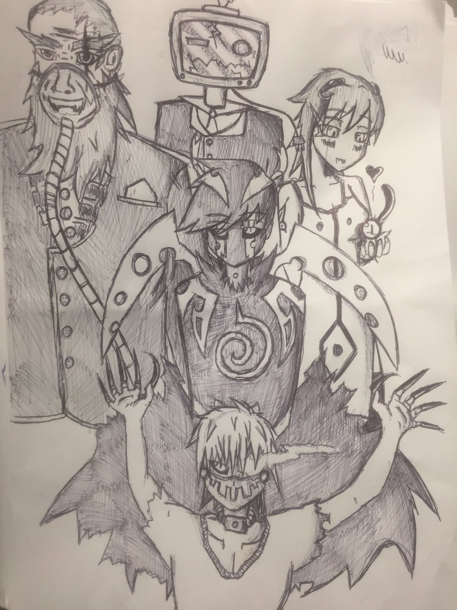 ReqSanddlers's tweet photo. New ocs from left to right (left) Oc Henry. (Bottom middle) Oc Sain. (Middle) Oc Obscura. (Top middle) Oc Static. (Right) Oc’s Tilly and Remnant ^^. Most of my work is on my PW Account Requiem6668 https://t.co/Uv6Z49oRAt