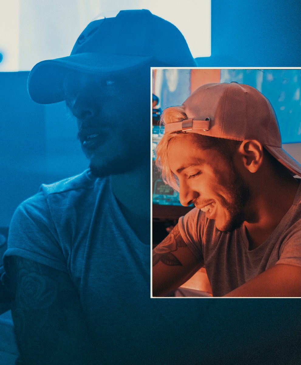 Más que un gran productor, un gran cantante, un gran bajista, ANI es un gran amigo. Él dirigió TODO el norte de nuestro nuevo disco y decidimos invitarlo a cantar en “Amor Virtual”, la canción que conocerán ESTE VIERNES 25 de enero disponible en todas las plataformas digitales