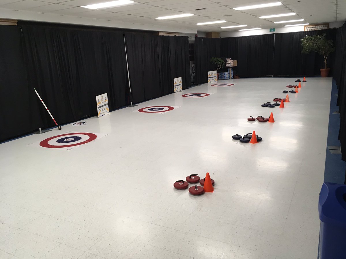Mark_Taylor58's tweet photo. About to get started with the #rocksandrings program in Stettler, AB at the @Curling_Alberta @jiffylube 2019 Women’s Scotties. We are expecting over 500 students to come watch, learn and play some Curling over the next 3 days. #curlingrocks https://t.co/nklRbZ6WXy
