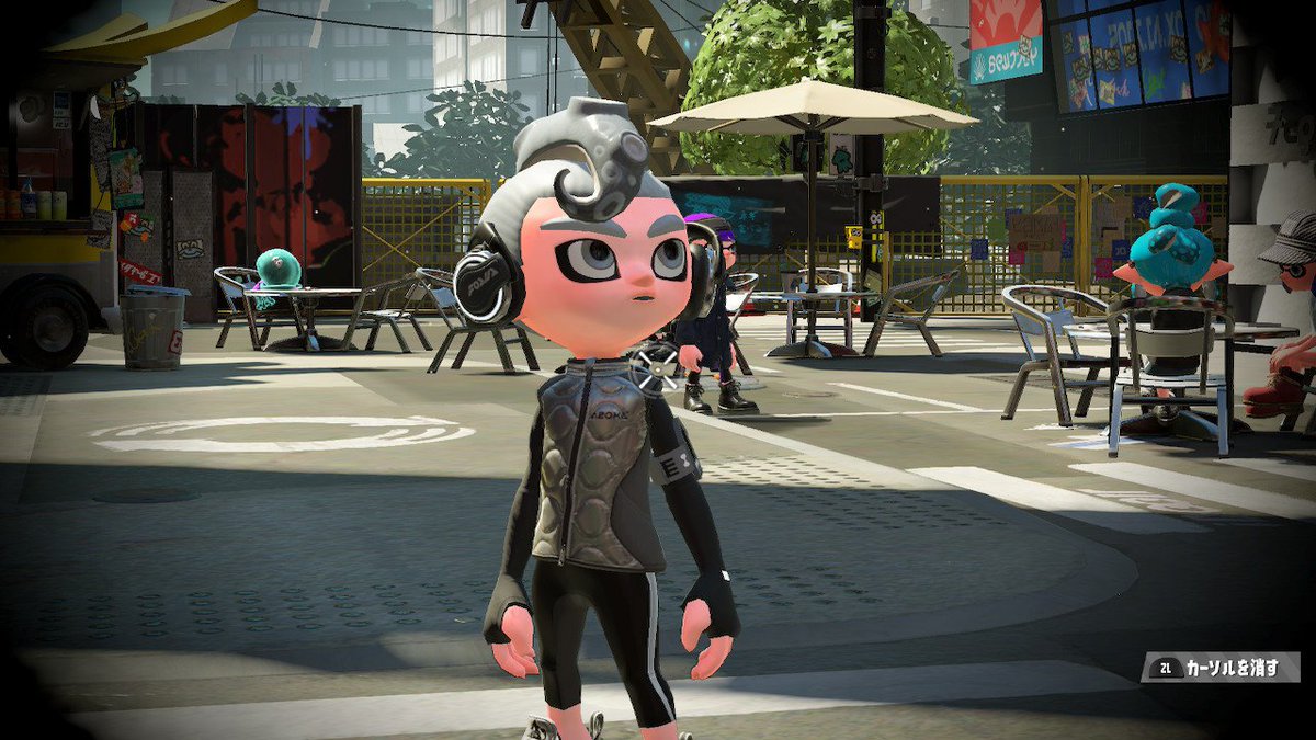 W S とも 四色屋 広場に白 グレーインクいたんだがなんで Splatoon2 スプラトゥーン2 Nintendoswitch
