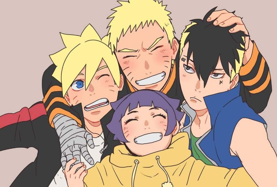 Acabamos de criar uma imagem incrível do Filho do Naruto e Sasuke