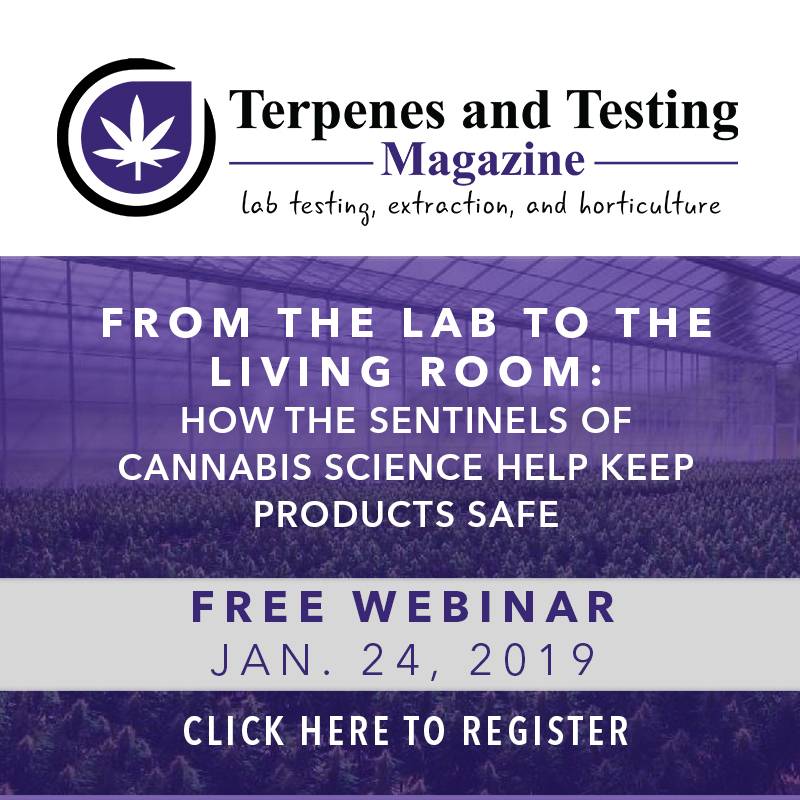 Check out the #TerpenesandTestingMag FREE Webinar tomorrow! Register now before it fills up!
Webinar Registration - Zoom ow.ly/Oi4w30npOj7