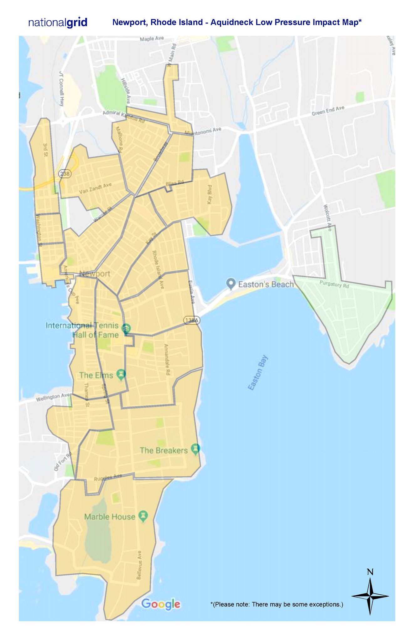 Rhode Island Power Outage Map