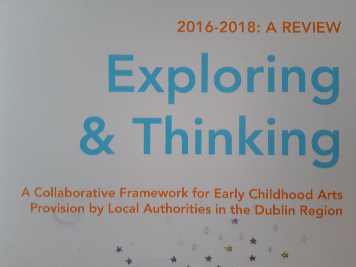 fingalarts's tweet photo. Review reports have arrived & set up is underway at @NCH_Music for tomorrow's public sharing event: Presentations on early childhood arts in the Dublin region. #exploringandthinking #earlychildhood #earlyyearsarts @Fingalcoco @sdublincoco @dlrArts @LabDCC https://t.co/tbKvIuwXMr