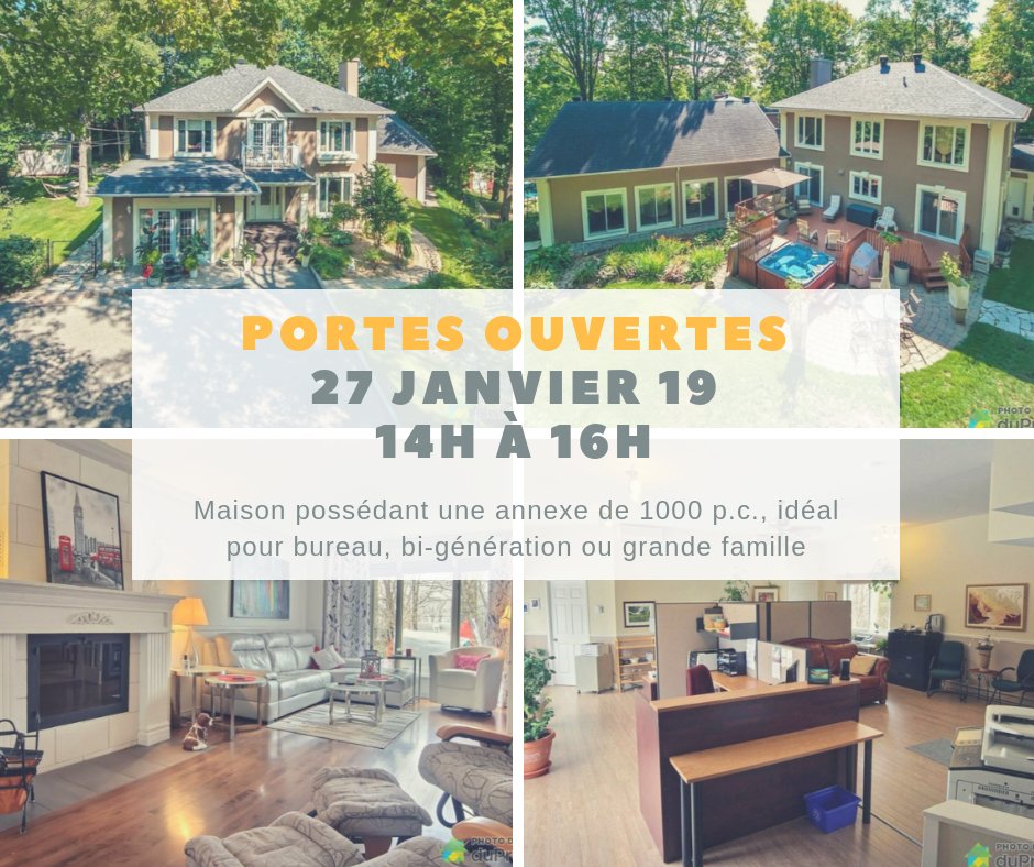 RTCOMM's tweet photo. VISITE LIBRE dimanche 27 janvier 2019, de 14h à 16h
Maison à vendre, secteur Montchâtel. Idéale pour professionnel (Bureau 1000 p.c.) ou projet bi-génération.
4480, rue Beaubien, Qc, G2A 3Y8
https://t.co/8d0bpg3hoo
JF Roy, Via Capitale 418-627-3333
R Laturaze, Remax 418-652-2000 https://t.co/J0JH1J04ae