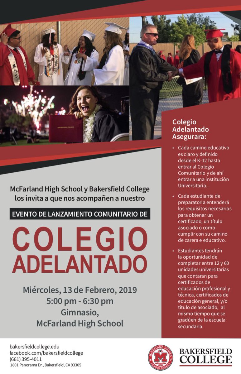You are invited to join us in our EARLY COLLEGE Community Launch Event. 

Wednesday, February 13th, 2019
5:00pm - 6:30pm MHS Gymnasium
