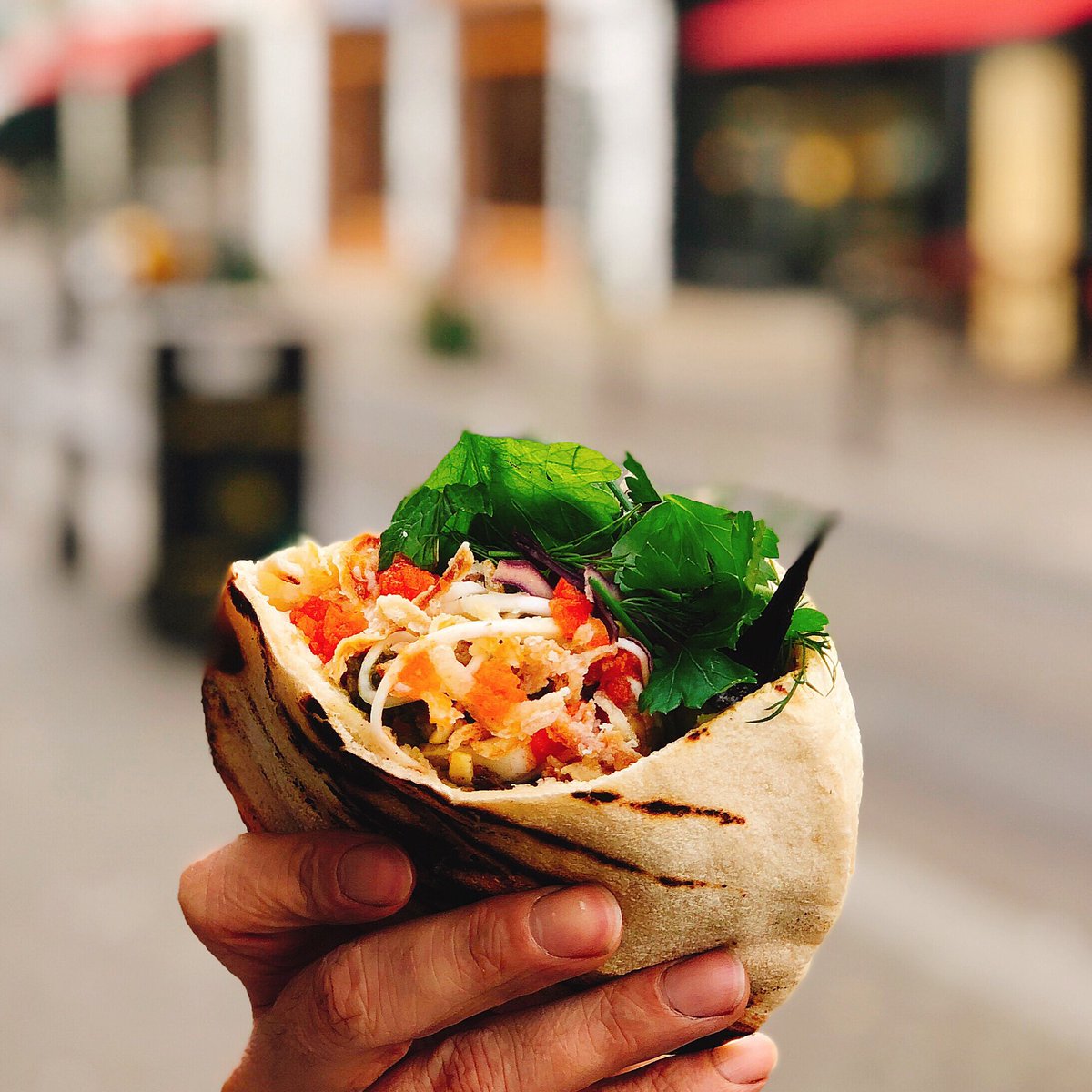 Week 3 of #PitaMonth is underway <a href="/SHAWARMABAR/">SHAWARMA BAR</a> and it’s time for Neil Campbell’s Celeriac Shawarma delight...