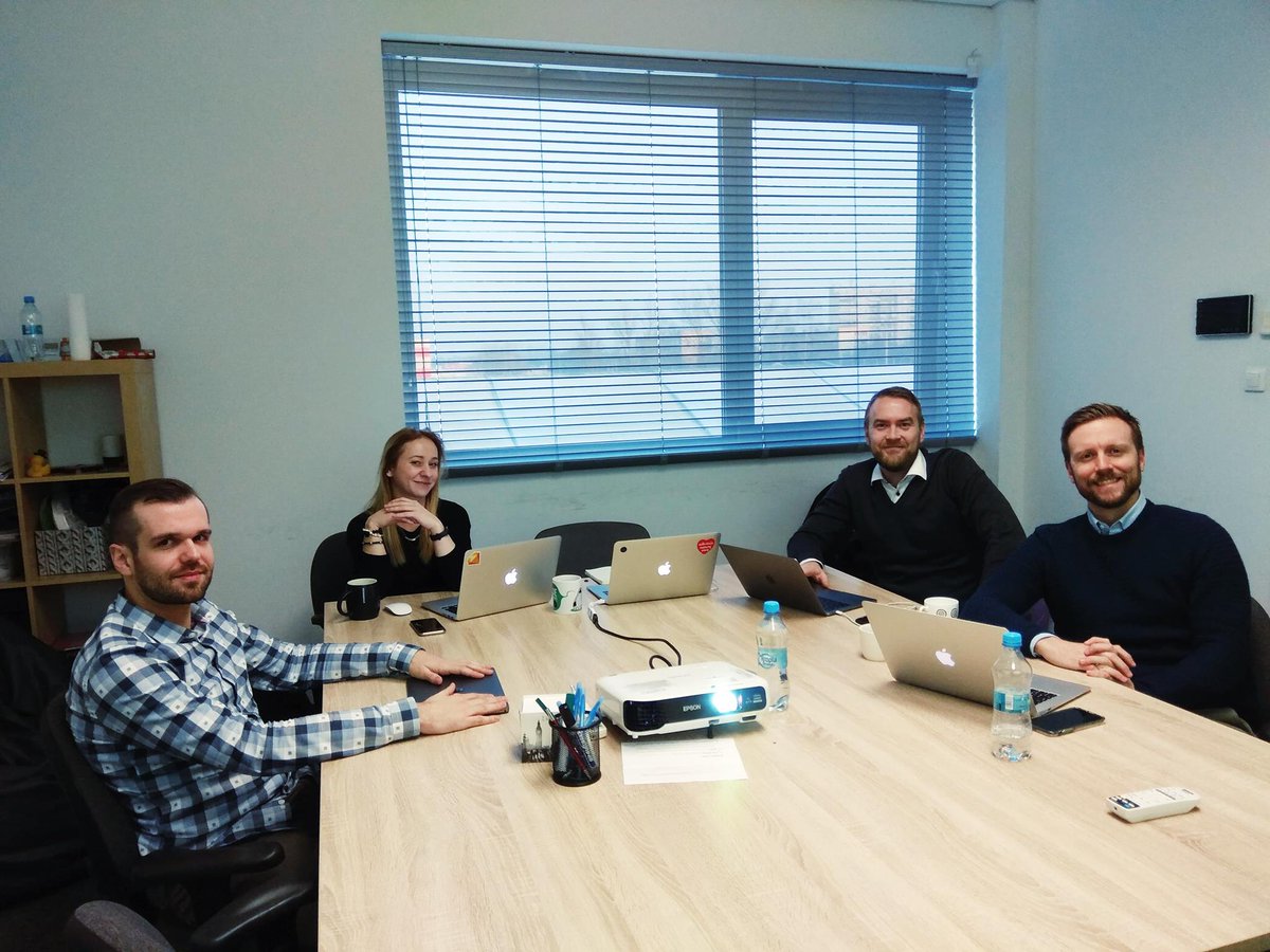 This week, our #dev and #sales teams are working with Jan Tore Grindheim and Daniel Skotheim to build new features and set up marketing strategies for the launch #FonnConstruction in #Poland! 🇵🇱😃🛠

#webapp #mobileapp #Norway #IT #development #software #programmers #marketing