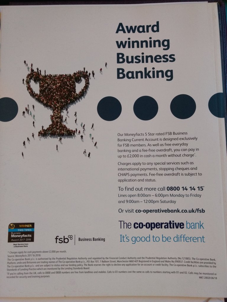 <a href="/fsbmct/">Mark Taylor</a> more high street bank closures announced today, this doesn't help small businesses. Fsb members can get fee free banking for life and also use a local post office. For more info message me. See <a href="/fsb_policy/">Federation of Small Businesses (FSB)</a> <a href="/FSB_Voice/">Federation of Small Businesses (FSB)</a>