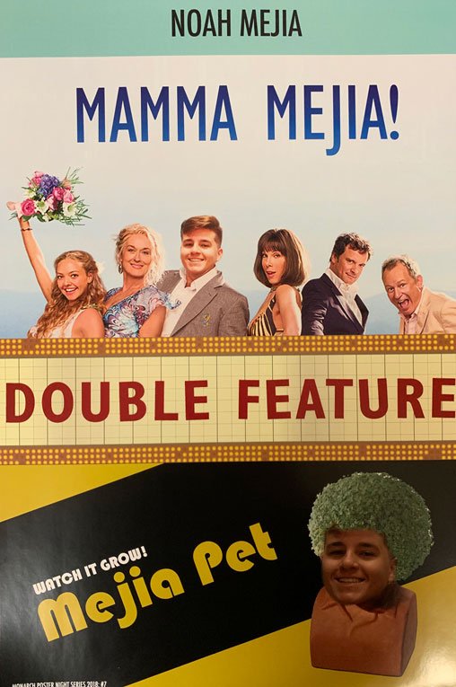 We honor our newest Assistant Coach tonight as the injured <a href="/NoahM_17/">Noah Mejia</a> gets his own poster night as well.  What, you think we'd forget about our rock!