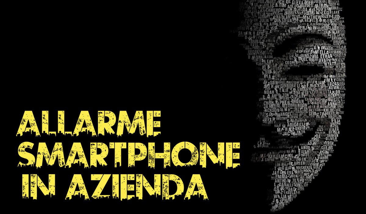 MarcoLorux's tweet photo. #Smartphone in azienda. Così il mobile sta mettendo in ginocchio la #security e il business. Ne parleremo con @luca_bechelli a #SosMobile il prossimo 14 febbario #Bologna nel corso di un esclusivo evento. Casi concreti, sistemi di attacco, numeri... 
https://t.co/rQi8PbjUVb https://t.co/f5okh5Uyua