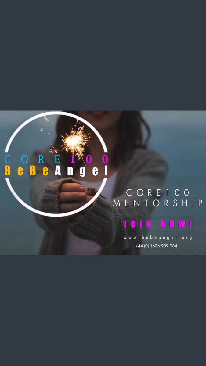 <a href="/CORE__100/">Core100 Exclusive Mentorship</a> ladies INSPIRE &amp; BLESS someone today. Give out something from your life today that will make a difference in their lives as you are also INSPIRED TO DO! #WednesdayMotivation #bebeangel #success #millionairemindset #womensinspire