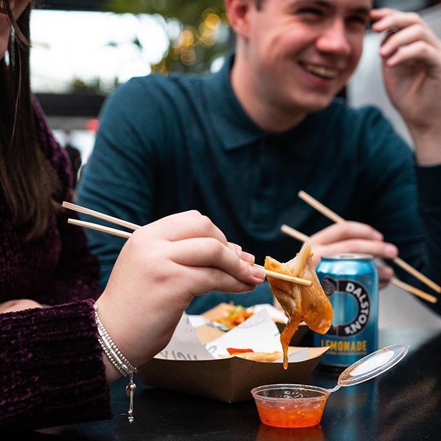 UglyDumplingUK's tweet photo. Nothing better than dumplings and Dalstons between friends! Catch up with your gang at Ugly Dumpling this week.⠀
.⠀
.⠀
.⠀
#uglydumpling #bestdumplings #vegan #tastelondon #veganfood #veganfoodie #london #foodie #newburghquarter #carnaby #london #boxp… https://t.co/xBJv8BHOdm https://t.co/oUxMa0yfrQ