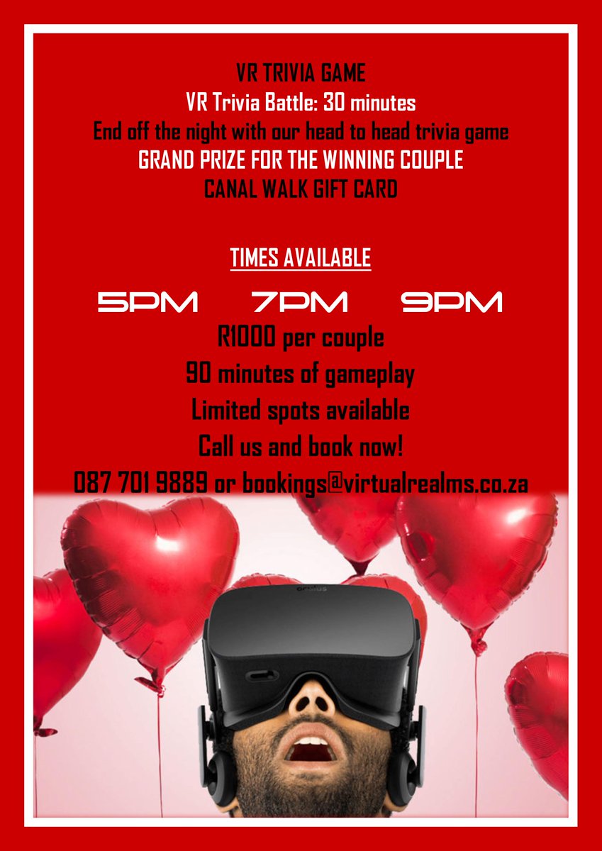 RealmsVirtual's tweet photo. Valentines Couple VR Battle - https://t.co/19CQMxV8nU https://t.co/r1m9sKCF9L