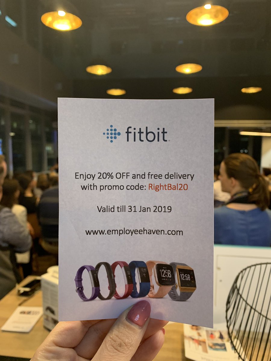 shesaysSG's tweet photo. Another wellness promo for #SheSaysSG members, get 20% off your Fitbit https://t.co/ldisqEQYzQ