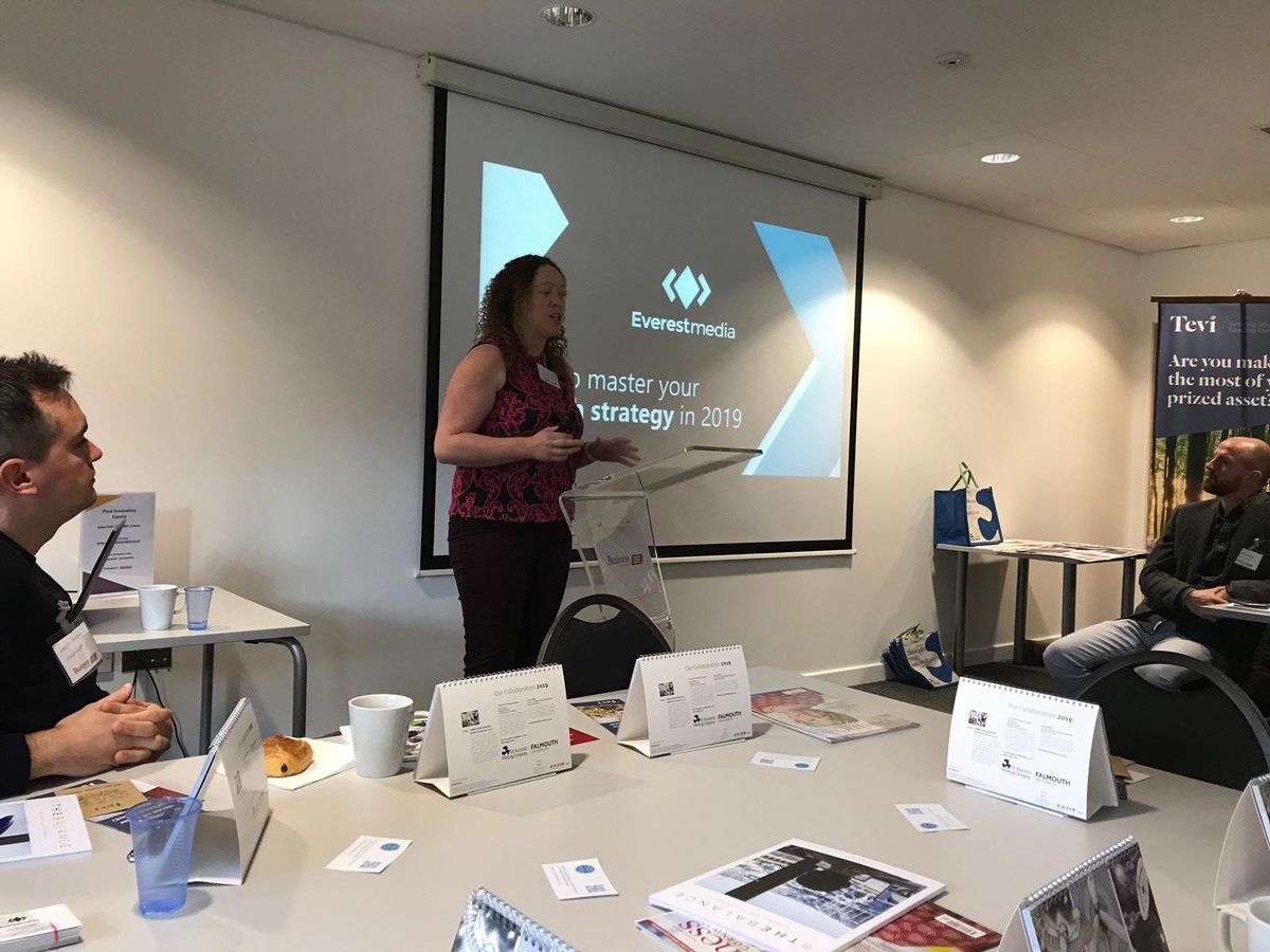 ThoughtQuarter's tweet image. We had a fantastic morning at the @biz_cornwall Business Toolkit event with new and familiar faces. 

There were some great presentations - including one from Claire, our Digital Practice Lead, about the importance of #growth strategies and how to master yours in 2019. #business