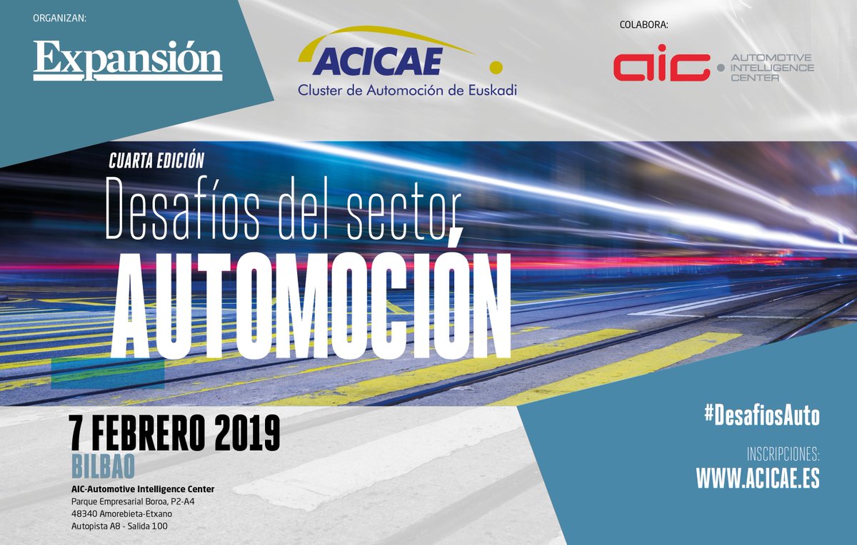 AcicaeCluster's tweet photo. Todo un éxito. Llevamos 330 inscritos al #desafiosauto y faltan dos semanas para el evento. Mucho nivel de los asistentes. Es el gran evento del sector. #automoción. https://t.co/hC8DI2ZOSR