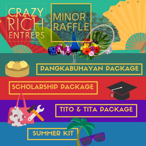 plmjes's tweet photo. We want you to feel the crazy rich vibes! This is not the ordinary raffle you'll ever see. So get yourself up and be part of the crazy rich ENTREP squad! 👑 See you there!
#CrazyRichENTREP
February 1, 2019
Bukod Tanging Bulwagan
#JES15
#PLMJES
#EmpoweredAndLimitless https://t.co/Zq1Co6kjJv