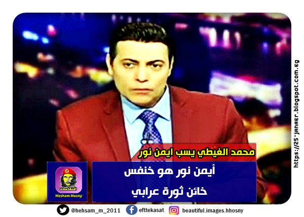 بالفيديو .. محمد الغيطي يسب ايمن نور أيمن نور هو خنفس خائن ثورة عرابي