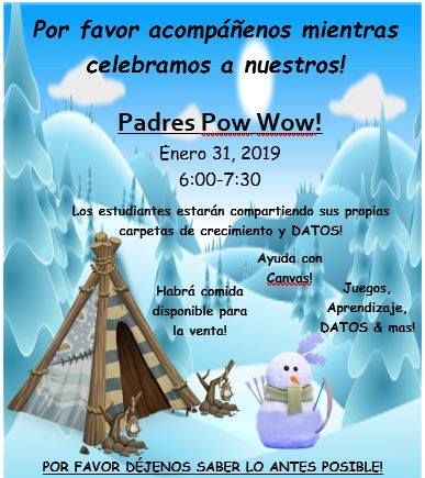 Hope to see everyone at the Pow Wow!