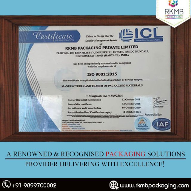 rkmbpackaging's tweet image. A Renowned and Recognised #Packaging Solutions Provider #Delivering with Excellence!
For More Detail rkmbpackaging.com