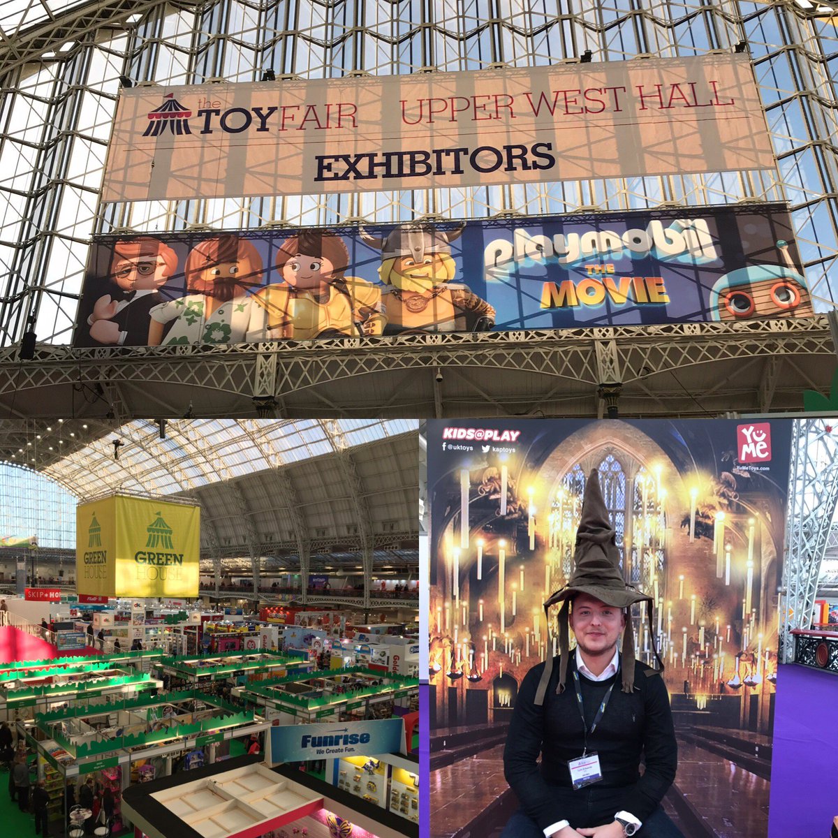 SamSamigray's tweet photo. What a fantastic day at the #toyfair yesterday. Great to meet with some of our clients and network with some new people also. I have to say @FmcgDreammaker loved being sorted into Ravenclaw house at the Kids @ Play stand! If you missed us give us a call on 01494 360360! https://t.co/oOCL18bnhp