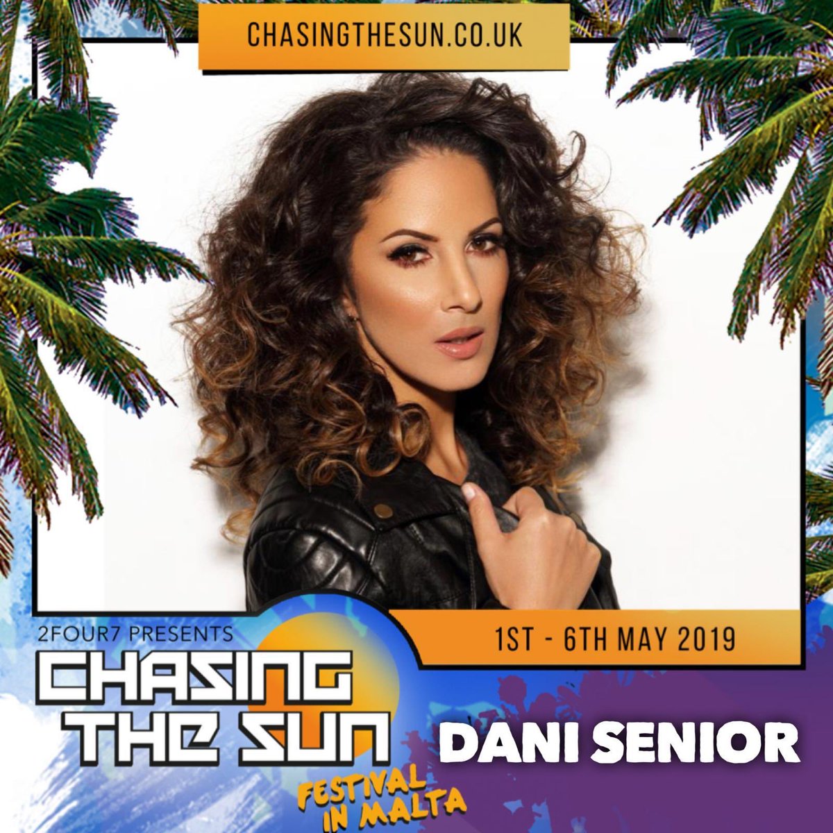 So excited to announce I’ll be DJing at <a href="/ChasingTheSunPR/">Chasing The Sun</a> festival in Malta this year 1st-6th May alongside <a href="/toughlovemusic/">Tough Love</a> <a href="/djmasterstepz/">MASTERSTEPZ</a>, <a href="/iamsammyporter/">Sammy Porter</a>  and loads of others. 🔥🎧🥂🎉Get your tickets at chasingthesun.co.uk 😎 #malta #music #dj #sunseasand