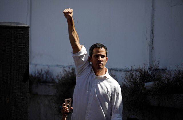 Marco Rubio (@marcorubio) on Twitter photo Hace 61 años #Venezuela derroco una dictadura. Hoy, como aquel #23E de 1958, es un día histórico para los venezolanos quienes marchan en contra de la narco-dictadura de #Maduro y alzan su voz en apoyo al Presidente Provisional de #Venezuela <a href="/jguaido/">Juan Guaidó</a>. Hace 61 años #Venezuela derroco una dictadura. Hoy, como aquel #23E de 1958, es un día histórico para los venezolanos quienes marchan en contra de la narco-dictadura de #Maduro y alzan su voz en apoyo al Presidente Provisional de #Venezuela <a href="/jguaido/">Juan Guaidó</a>.