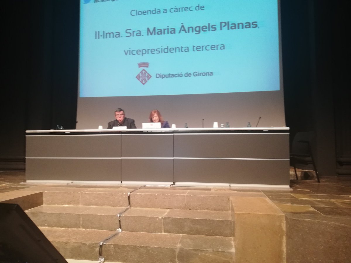 Cluster_Digital's tweet photo. Clou la #JITSmartCities la Il•lma. Sra. M. Àngels Planas, vicepresidenta tercera de la Diputació de Girona @CTecno @accio_cat https://t.co/hkqNB7uZ1r
