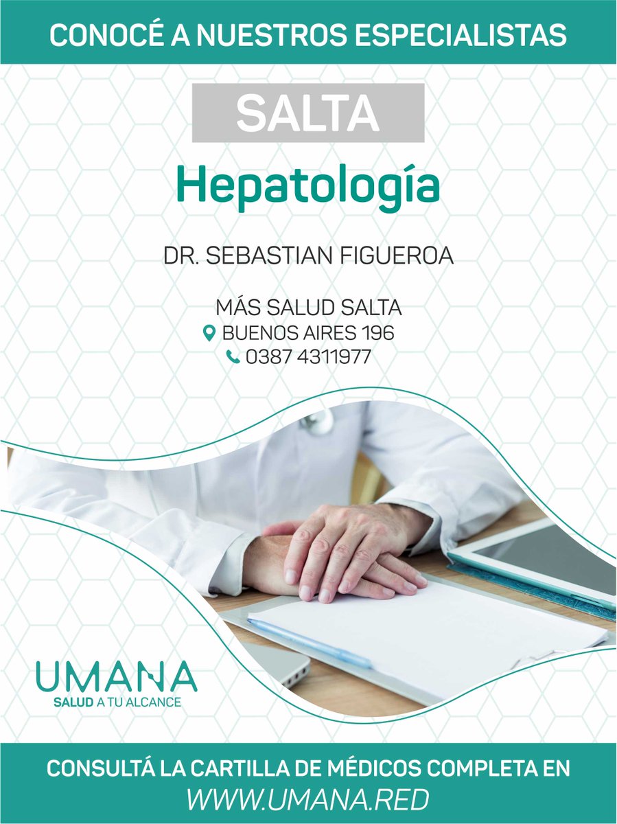 ¡Conocé a nuestros especialistas!

Consultá la cartilla completa en umana.red

#SomosUmana #SalusInclusiva #Salud #SolucionesDeSalud #SaludAtuAlcance