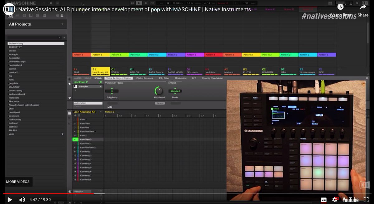 NI_News's tweet photo. Find out how founder of French act @alb_music, Clément Daquin, incorporates MASCHINE into his workflow to further his penchant for #pop. Watch his demo from #NativeSessions in #Paris here: https://t.co/HOFZeSaRMU #Maschine #HowTo #Tutorial https://t.co/xF1SFeq1S3