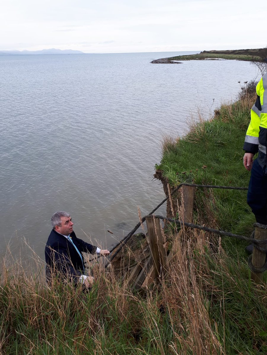 kevinboxermoran's tweet photo. In Louth this morning to announce €92k under the Minor Flood Mitigation Works &amp; Coastal Protection Scheme at Salterstown, Annagassan &amp; Seabank, Castlebellingham. @opwireland
@maeve_yore @louthcoco https://t.co/hq8pT4jBJv
