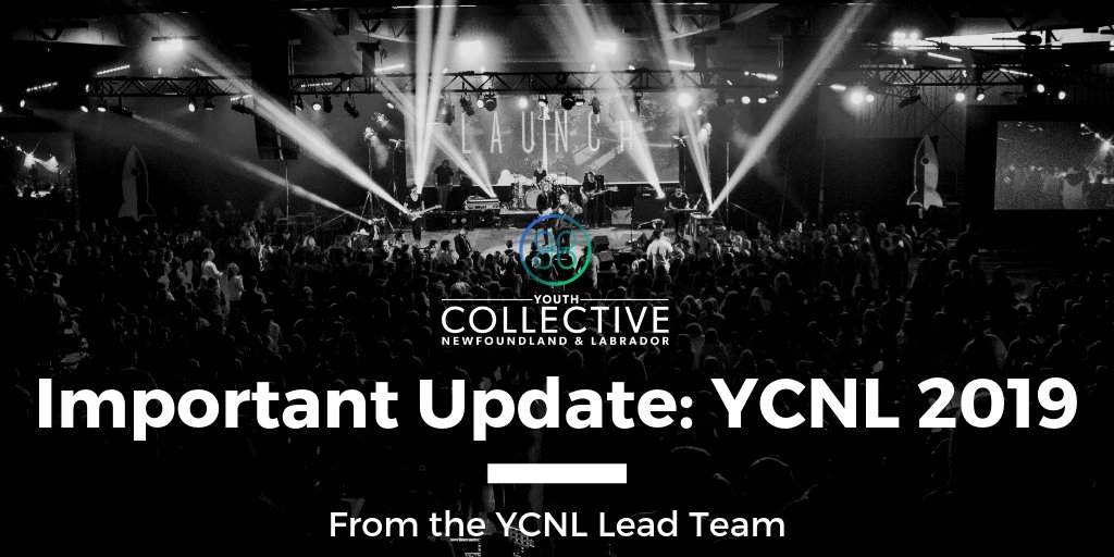 ycnewfoundland's tweet photo. Thank you for your patience as we prepared to make this announcement. YCNL has an important update regarding the 2019 conference that you can view at: https://t.co/YbU0JU7Dzp https://t.co/NrpWaHefVe