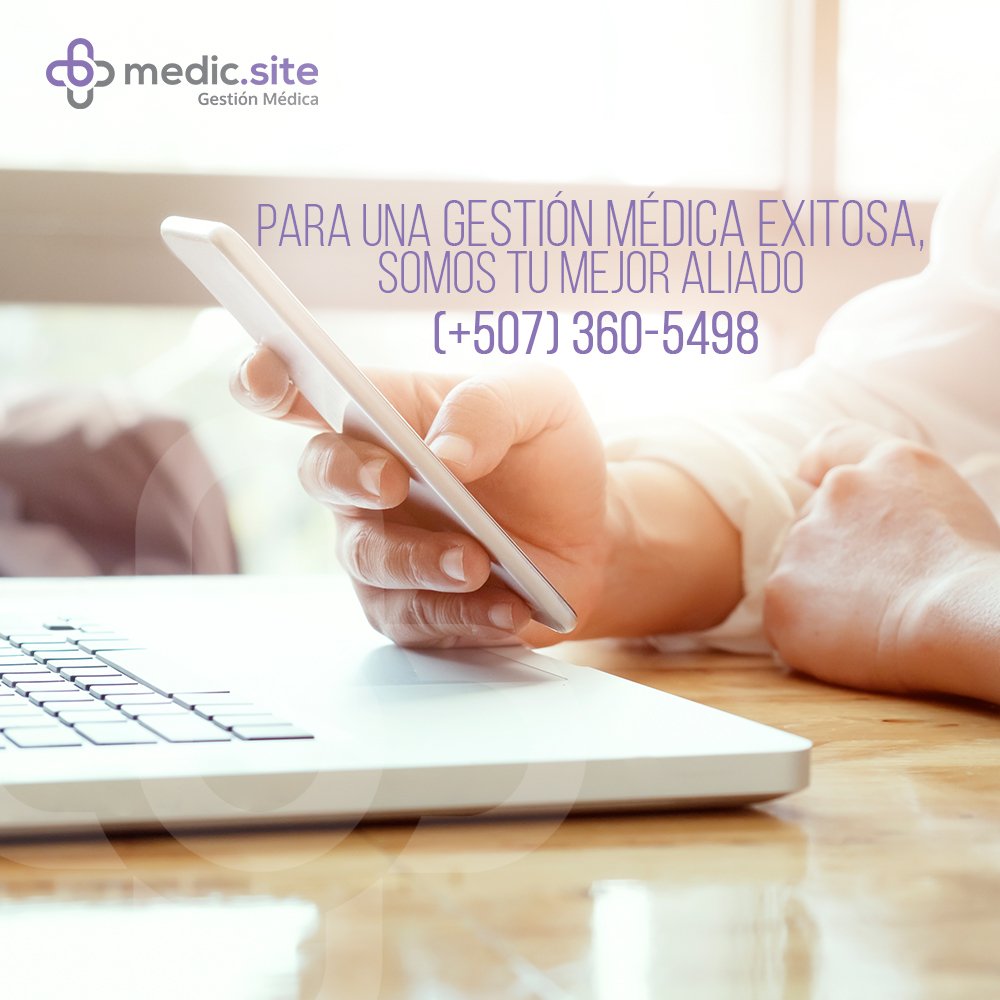 MedicSite's tweet photo. ¿Nuestro mayor objetivo? Ayudarte a tener una gestión médica exitosa. Contáctanos (+507) 360-5498. https://t.co/008L4ugyYV