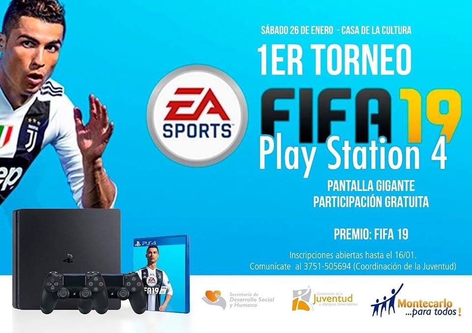 #BuenMiercoles ¿Todavía no te anotaste para jugar el 1° TORNEO DE FIFA?

¡¡Ya hay 55 inscriptos!! Tenés tiempo hasta mañana para anotarte

#coordinacióndelajuventud #municipalidaddemontecarlo #torneodefifa